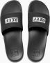 Reef One SlideBlack White Heren Slippers Zwart Wit - Thumbnail 1