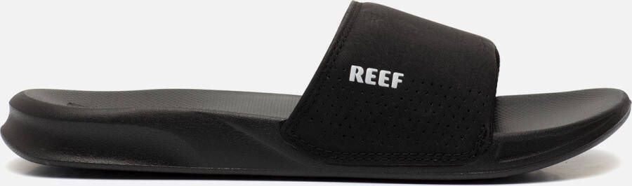 Reef One Slideblack Heren Slippers Zwart