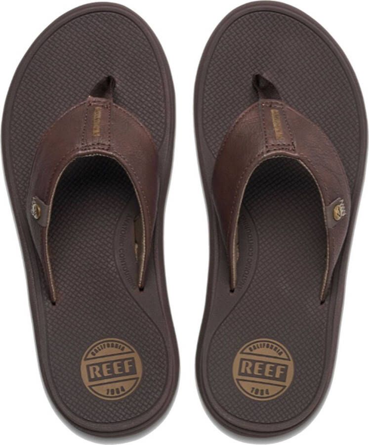 Reef Phantom Nias brown Fossil Heren Slippers Donkerbruin - Foto 1