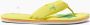 Reef Pool Float Dames Slippers Yellow Palm - Thumbnail 2