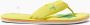 Reef Pool Float Dames Slippers Yellow Palm - Thumbnail 4