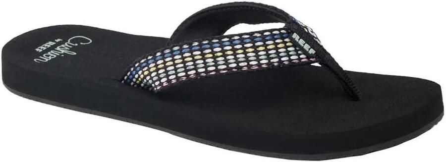 Reef Baja Elana Slippers Zwart Vrouw