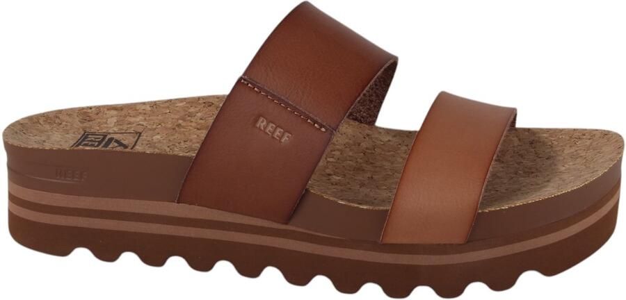 Reef CJ6062 dames slippers bruin
