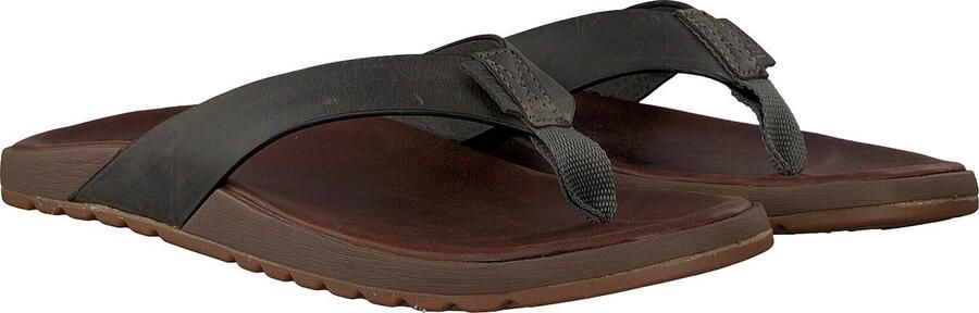 Reef Heren Slippers Contoured Voyage Le Grijs