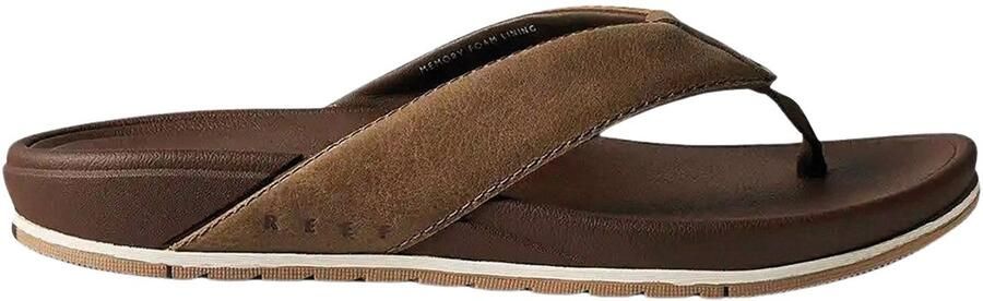 Reef CUSHION BONZER LE Heren Slippers Donkerbruin - Foto 2