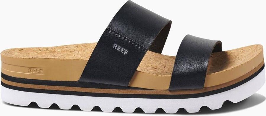 Reef Cushion Bounce Vista Hi plateau slippers zwart - Foto 4