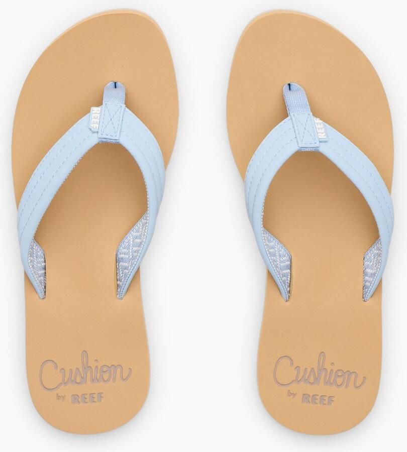 Reef CUSHION BREEZE Dames Slippers Blauw