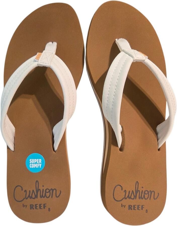 Reef Slippers Cushion Breeze RF001454CLD Wit Bruin - Foto 3