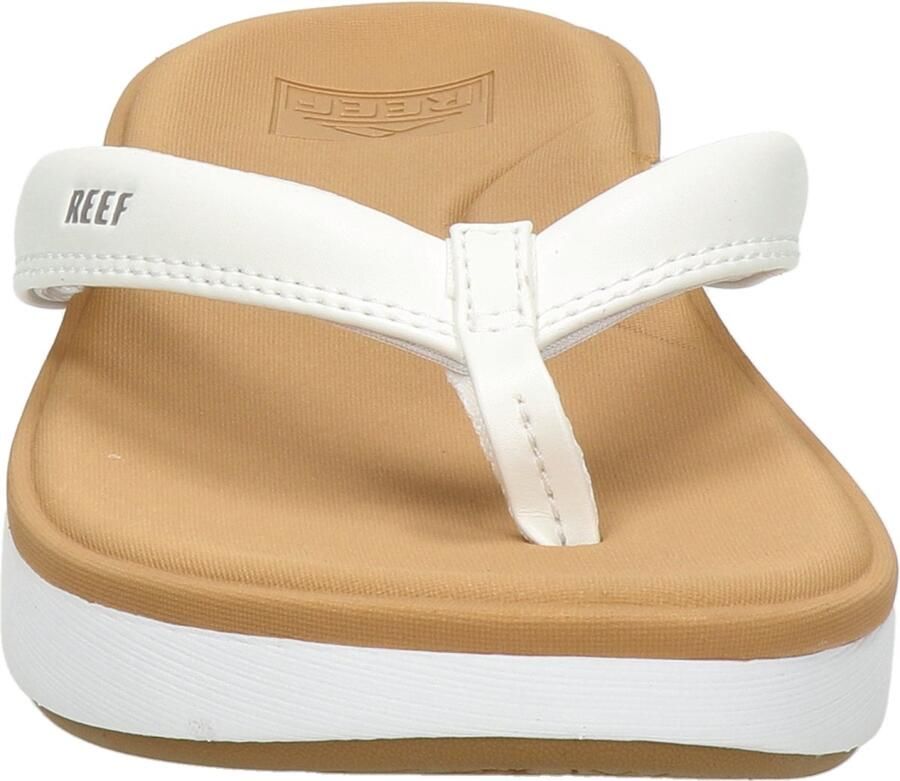 Reef Cushion Cloud Slippers Dames synthetische slippers White Tan - Foto 7