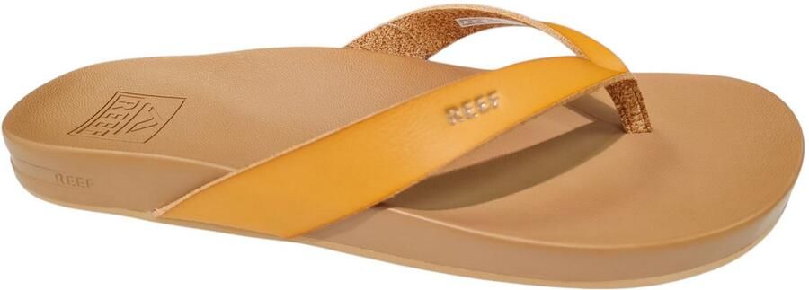 Reef Cushion Court Natural Dames Teenslippers Naturel