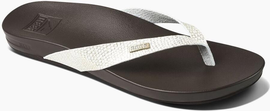 Reef Cushion Court Teenslippers Zomer slippers Dames Wit - Foto 3