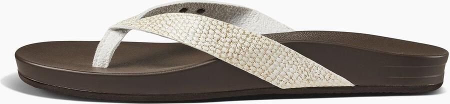 Reef Cushion Court Teenslippers Zomer slippers Dames Wit - Foto 14