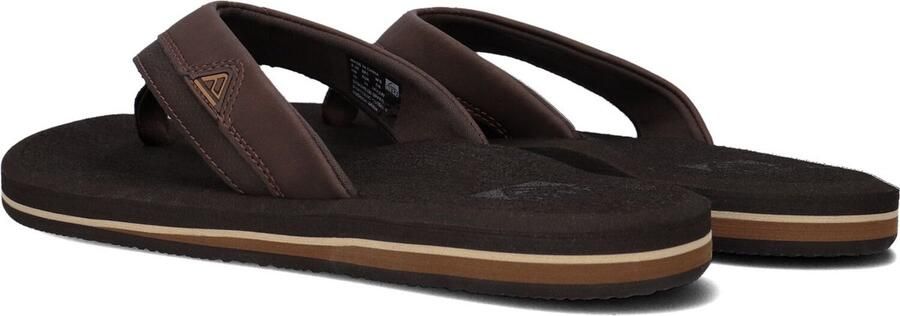 Bruin Tinten Cushion Teenslippers Zomer slippers Heren Bruin - Foto 9