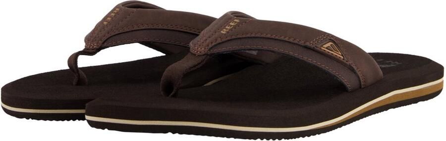 Bruin Tinten Cushion Teenslippers Zomer slippers Heren Bruin - Foto 11