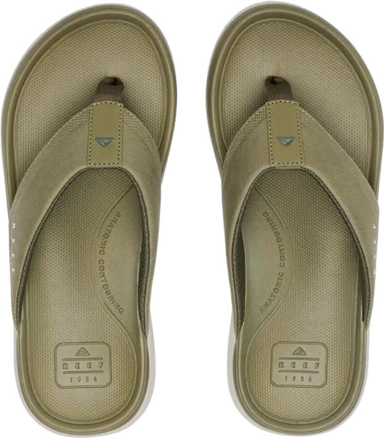 Reef Cushion Norte Slippers Groen Man