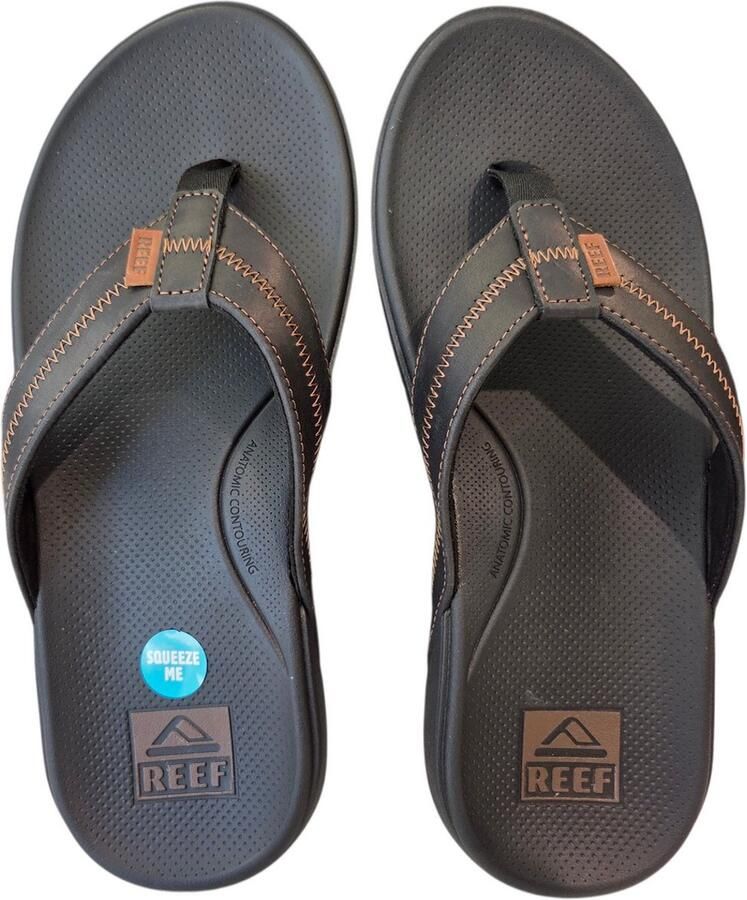 Reef Cshn Phantom 2.0 Leblack Coffee Heren Slippers Zwart Donkerblauw - Foto 2