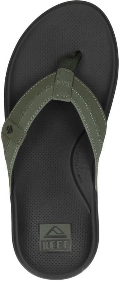 Reef Cushion Phantom 2.0 Olive Gum Heren Slippers Zwart Olijfgroen - Foto 5