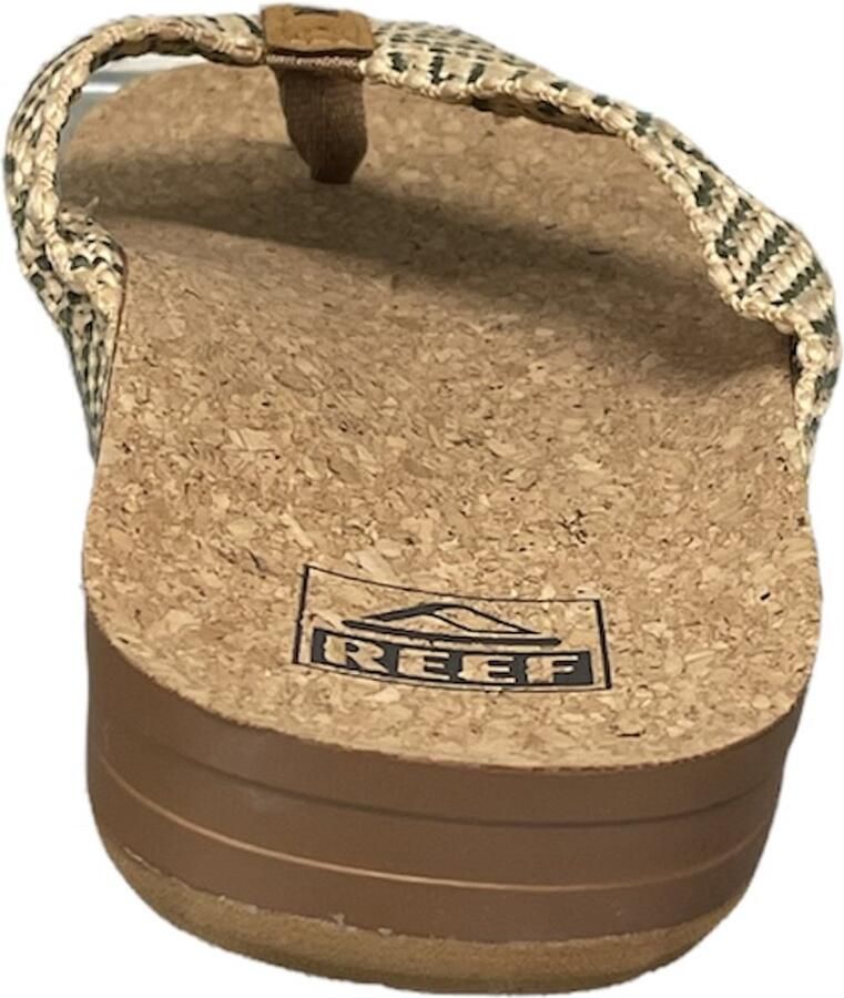 Reef Cushion Strand Teenslippers Zomer slippers Dames Groen - Foto 6