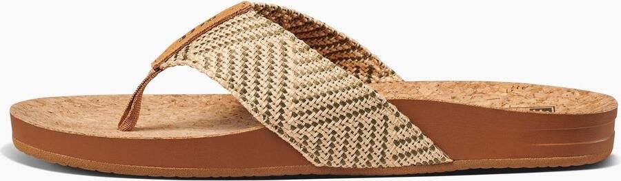 Reef Cushion Strand Teenslippers Zomer slippers Dames Groen - Foto 15