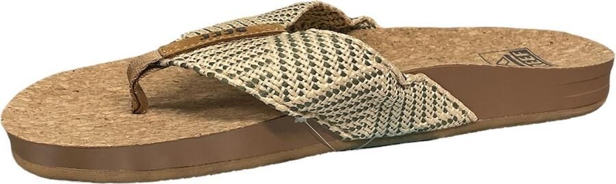 Reef Cushion Strand Teenslippers Zomer slippers Dames Groen - Foto 14