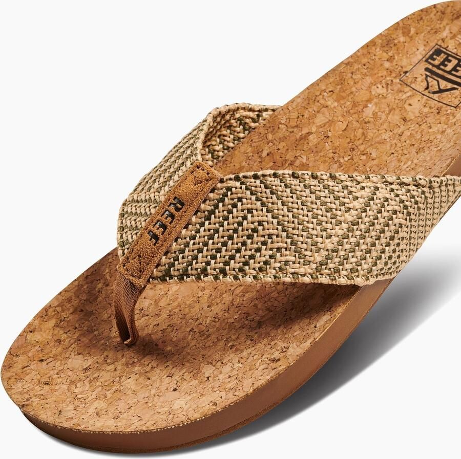 Reef Cushion Strand Teenslippers Zomer slippers Dames Groen - Foto 2