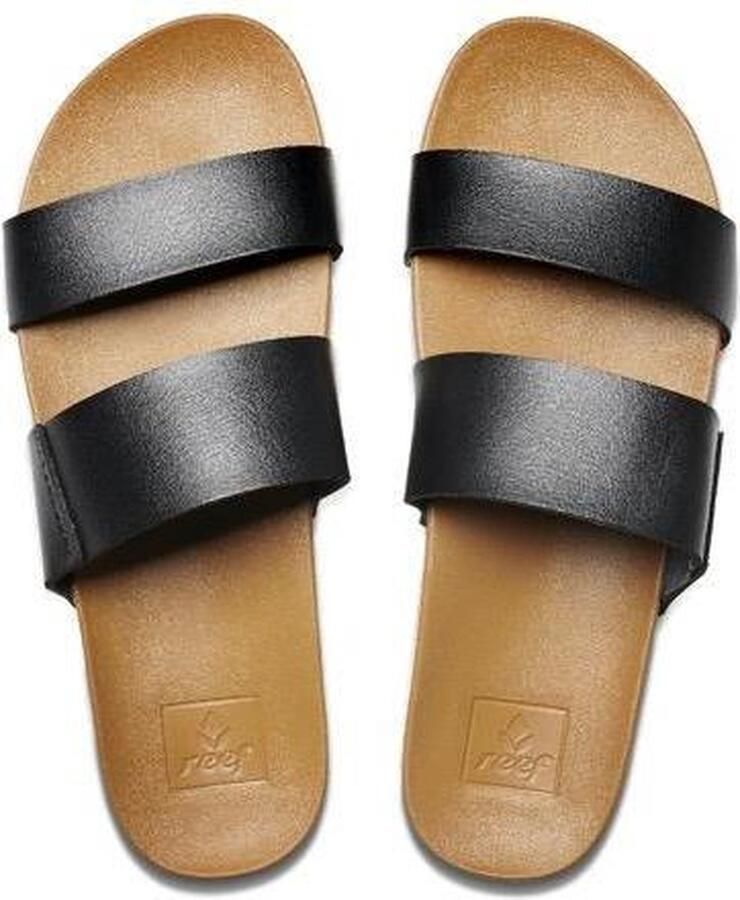 Reef Slippers Cushion Vista RF0A3OKSBLN Zwart Bruin - Foto 3
