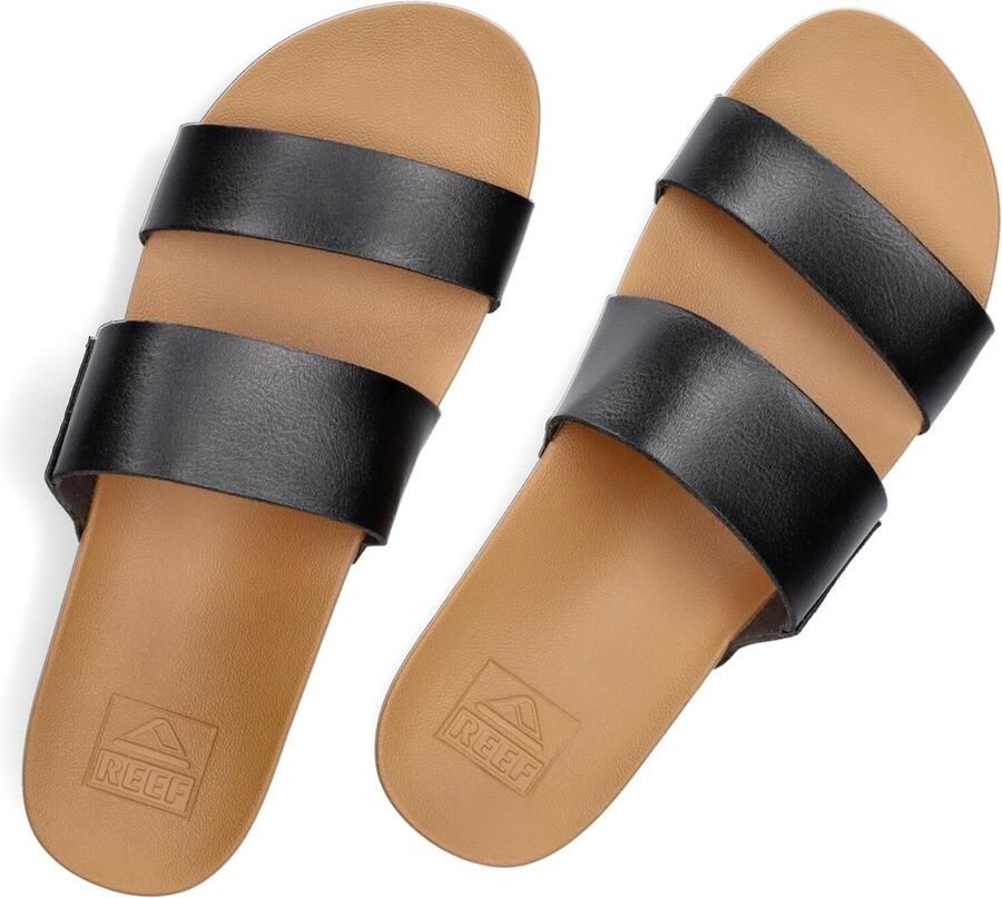 Reef Slippers Cushion Vista RF0A3OKSBLN Zwart Bruin - Foto 2