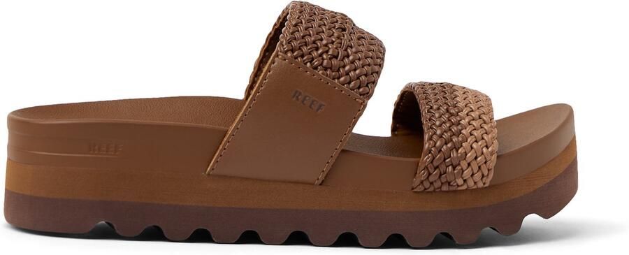 Reef Cushion Vista Hi Sandalen Bruin 1 2 Vrouw