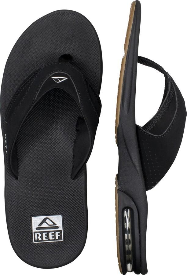 Reef Teenslippers RF002026BLS-61 Fanning Black Silver - Foto 9