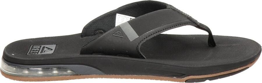 REEF Fanning Low RF0A3KIH Black Herenslippers - Foto 9