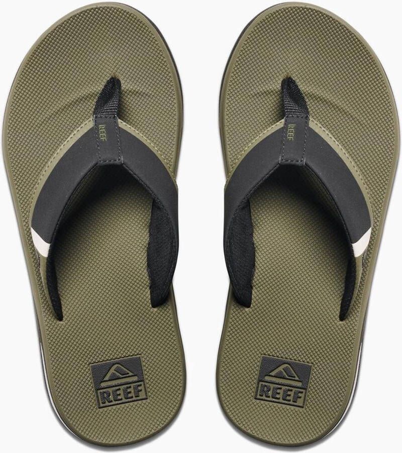 Reef Fanning Low Heren Slippers Olive