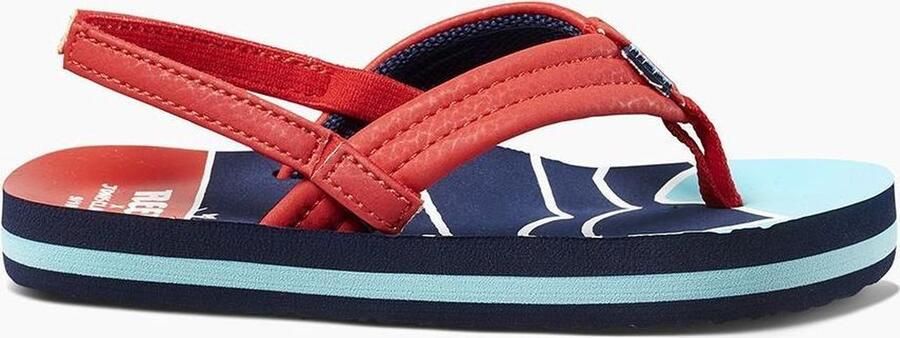Reef Jonas Claesson Lil Ahi Mountain Wave Jongens Slippers Blauw - Foto 6