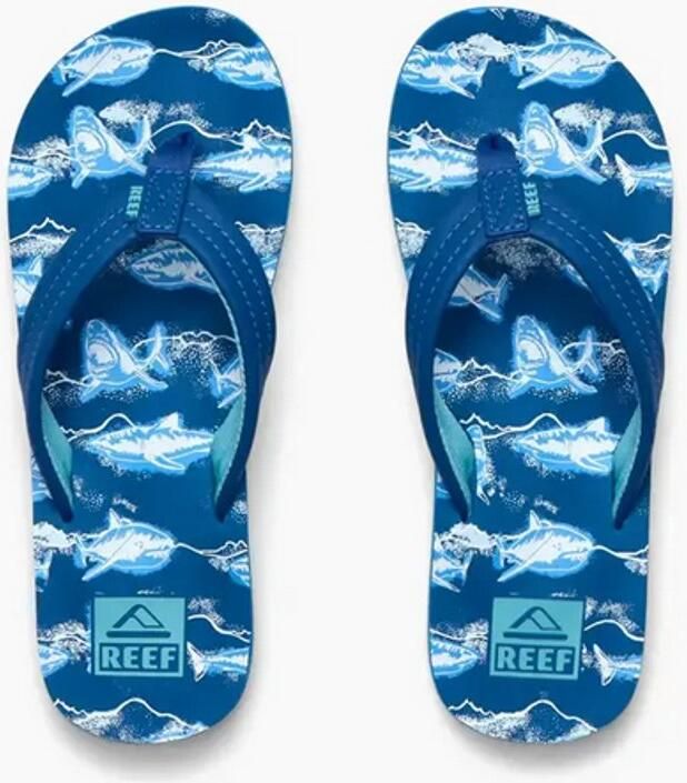Reef Kid's Little Ahi Sandalen maat 11K blauw