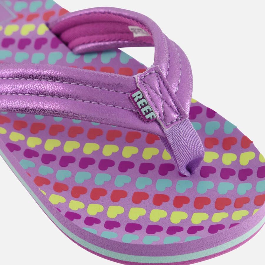 Reef Kids Ahi teenslippers lila Paars Meisjes Rubber 37