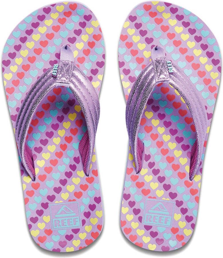 Reef Kids Ahi teenslippers lila Paars Meisjes Rubber 37 - Foto 2