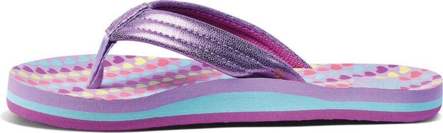 Reef Kids Ahi teenslippers lila Paars Meisjes Rubber 37 - Foto 7