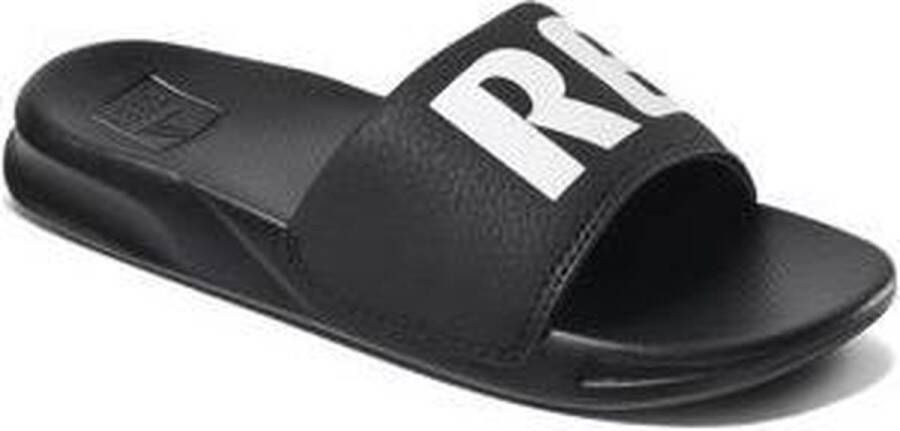 Reef Kids One Slide Jongens Slippers Black White