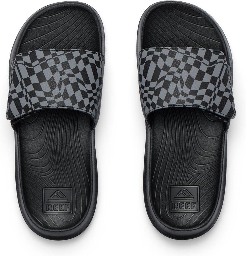 Reef KIDS SALTY SLIDE Jongens Slippers Zwart