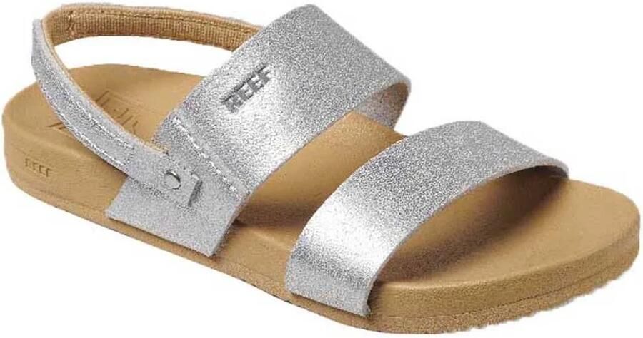Reef Lil Cushion Bounce Vista Sandalen Bruin Zilver Meisjes
