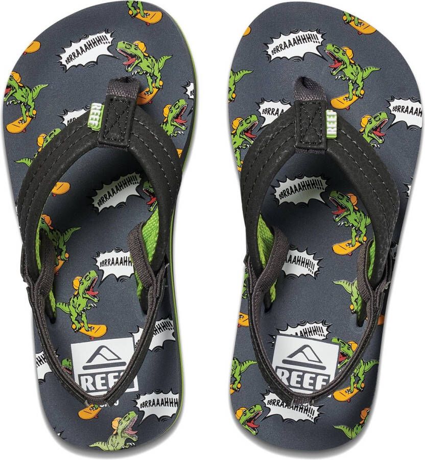 Reef Little Ahi Jongens Slippers Dino Brah