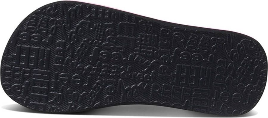 Reef Little Ahi Meisjes Slippers Roze Zwart - Foto 8