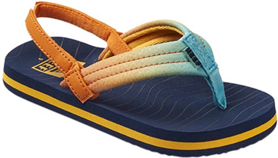 Reef Kid's Little Ahi Sandalen maat 10K blauw - Foto 4