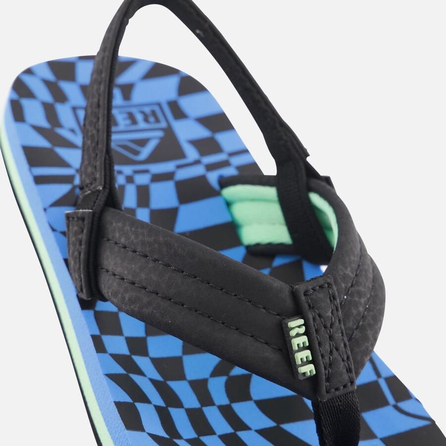 Reef Kid's Little Ahi Sandalen maat 10K blauw - Foto 2