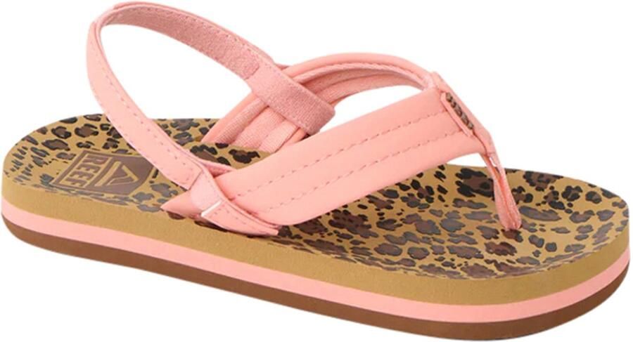 Reef teenslipper Ahi Meisjes luipaard print bruin roze - Foto 2