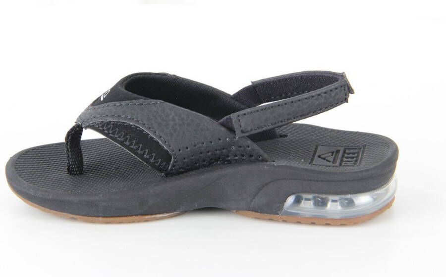 Reef Kid's Little Fanning Sandalen maat 11K 12K zwart - Foto 5