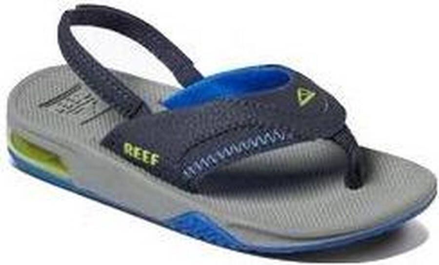 Reef Kid's Little Fanning Sandalen maat 11K 12K blauw - Foto 2