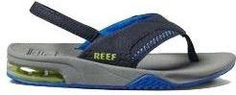 Reef Kid's Little Fanning Sandalen maat 11K 12K blauw - Foto 3