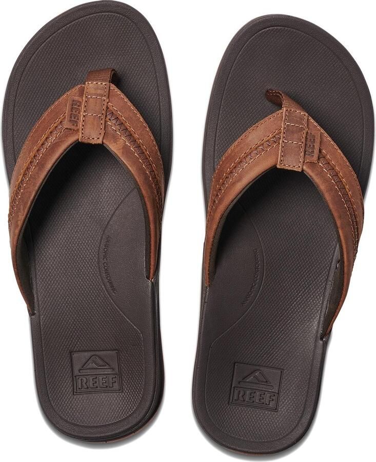 Reef Ortho Bounce Coast Men Teenslippers Zomer slippers Heren Bruin - Foto 6