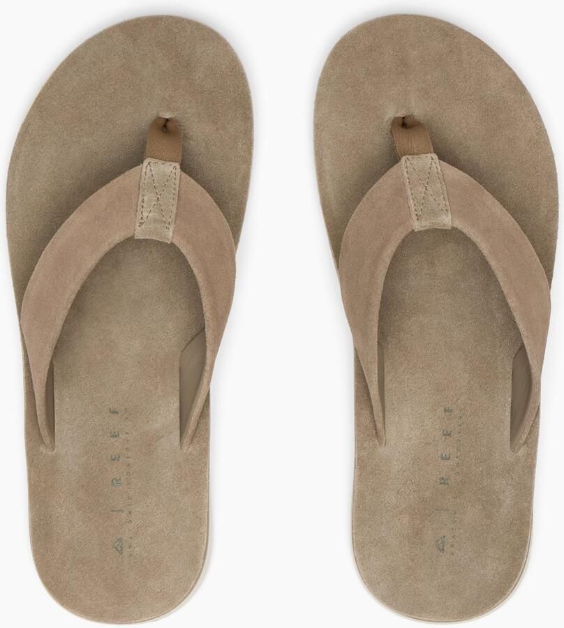 Reef OJAI CLASSIC BROWN SUEDE Heren Slippers Bruin