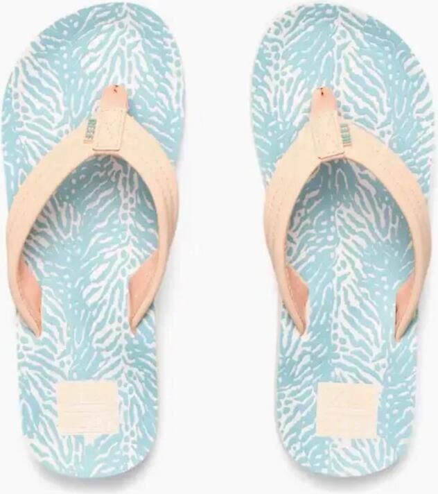 Reef Sandaal Kids Ahi Peach Blue Animal